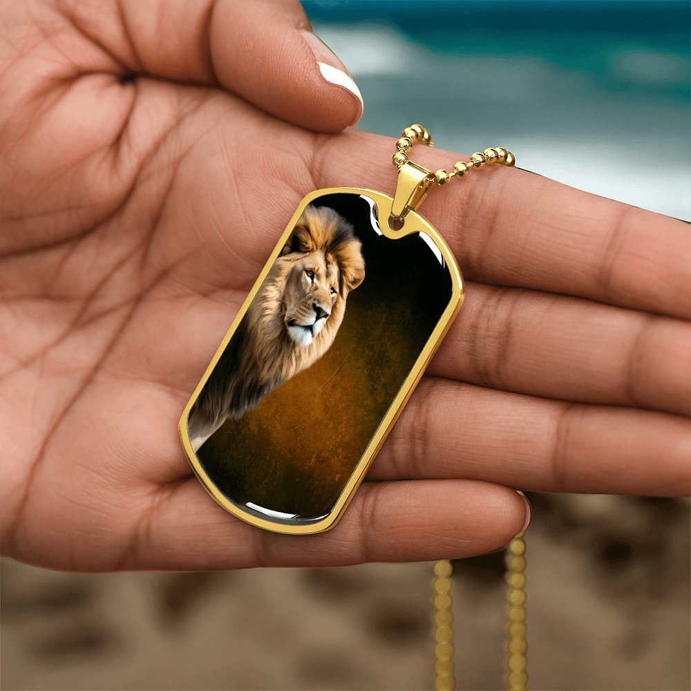 Majestic Lion Necklace - Premium Surgical Steel