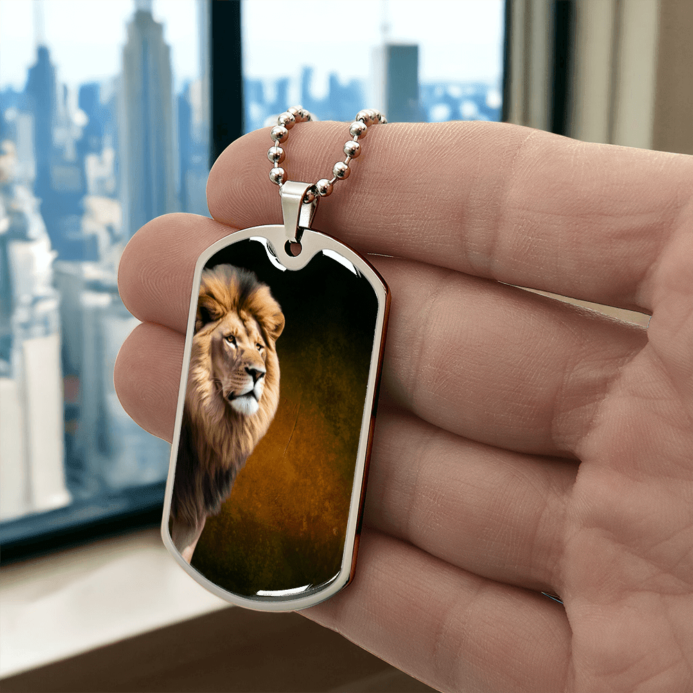 Majestic Lion Necklace - Premium Surgical Steel