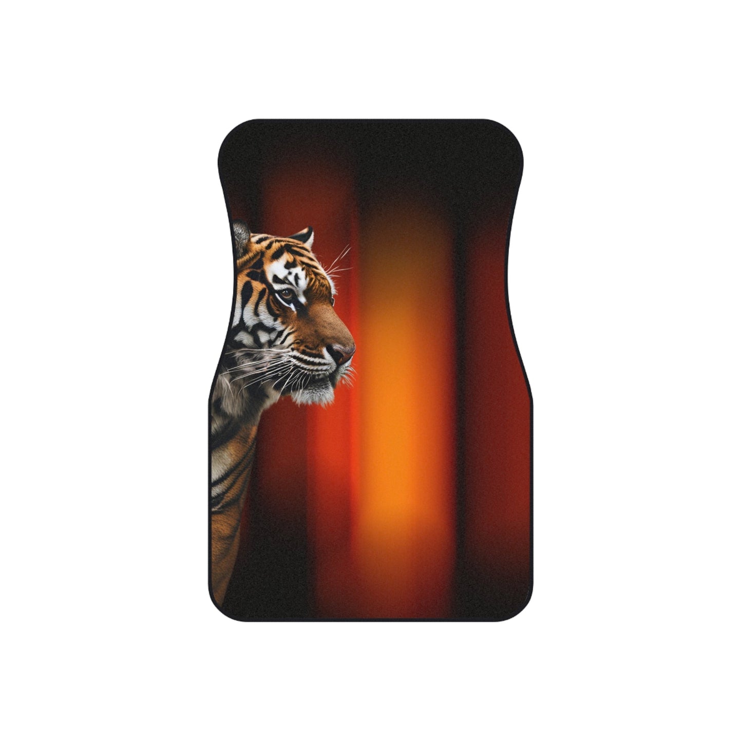 Majestic Tiger Car Mats - Set of 4 | Durable Auto Accessories