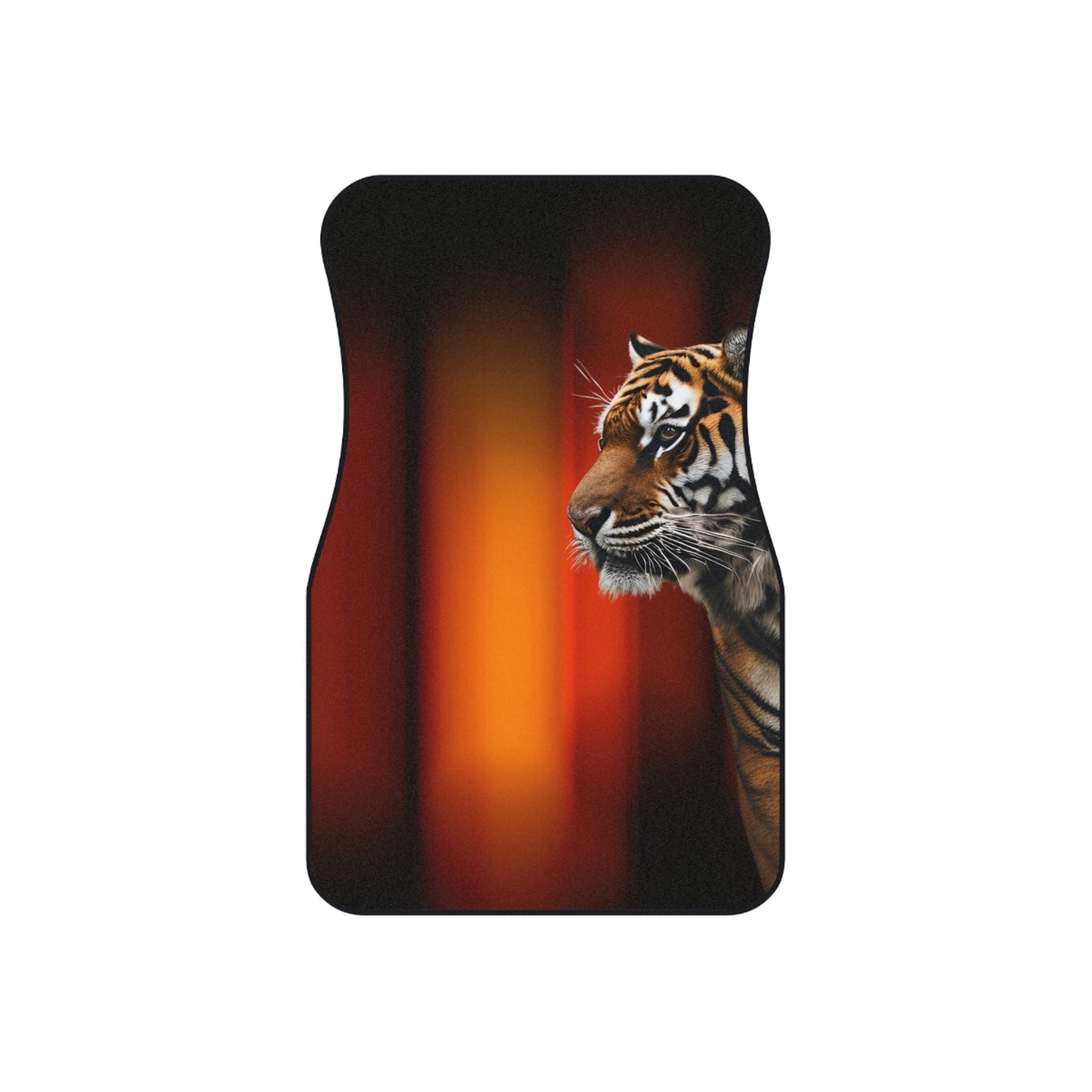 Majestic Tiger Car Mats - Set of 4 | Durable Auto Accessories