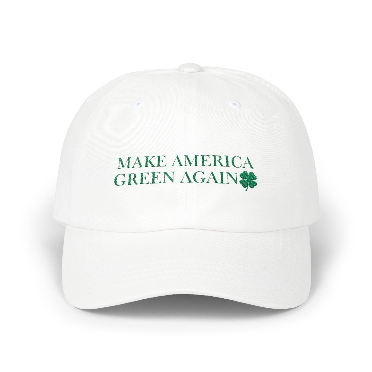 Eco-Friendly St. Patrick's Day Dad Cap - Make a Green Statement - Korvel