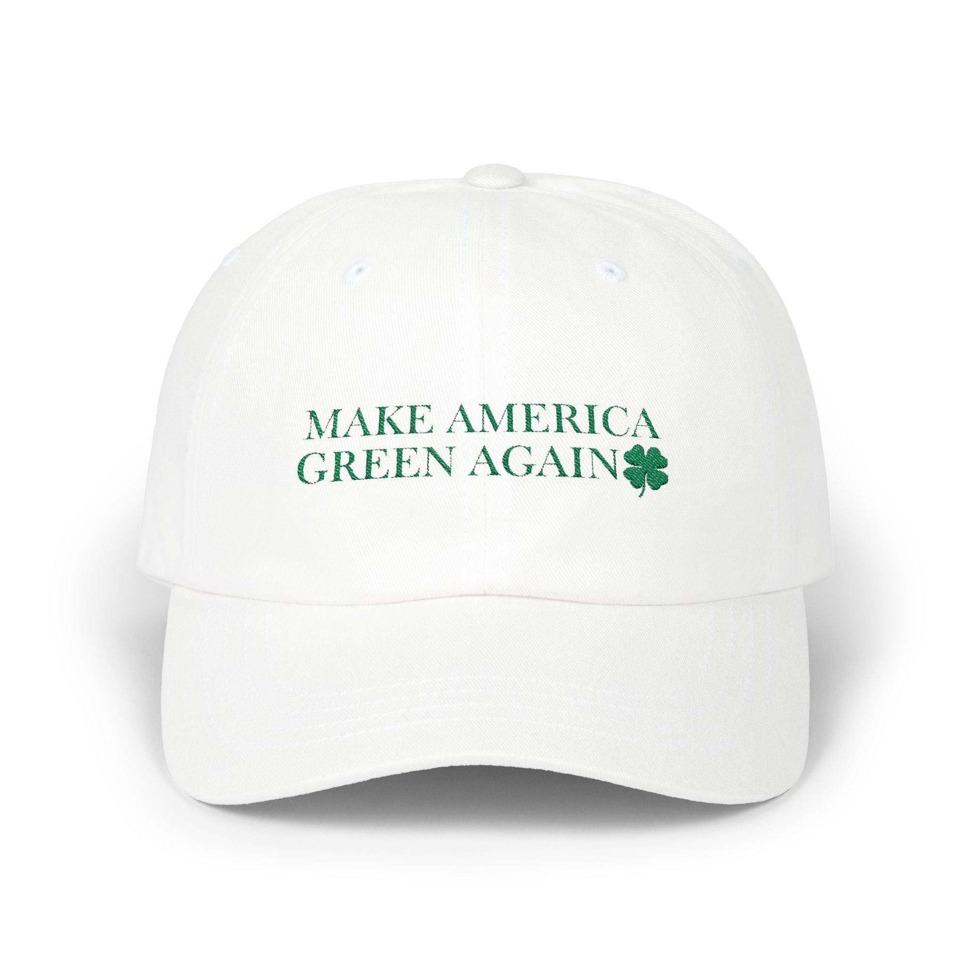 Eco-Friendly St. Patrick's Day Dad Cap - Make a Green Statement - Korvel