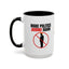 Make Politics Boring Again Parody Mug – Two-Tone Ceramic Coffee Cup