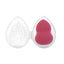 Étui à Éponge de Maquillage Élégant - Support de Rangement en Forme de Capsule