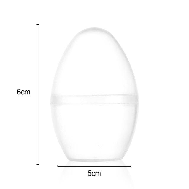 Étui à Éponge de Maquillage Élégant - Support de Rangement en Forme de Capsule