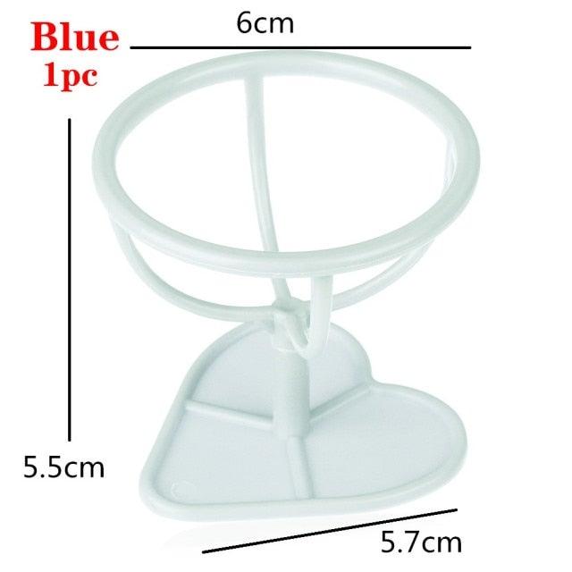 Étui à Éponge de Maquillage Élégant - Support de Rangement en Forme de Capsule