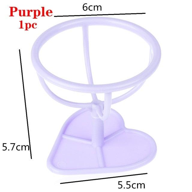 Étui à Éponge de Maquillage Élégant - Support de Rangement en Forme de Capsule