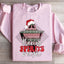 Sweatshirt Making Spirits Bright