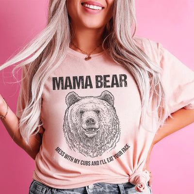 Camiseta de mamá osa