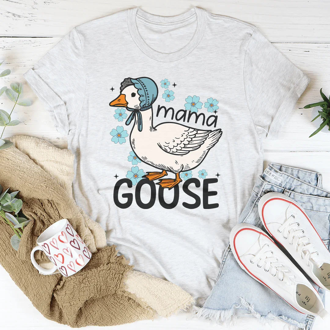 Camiseta de mamá ganso
