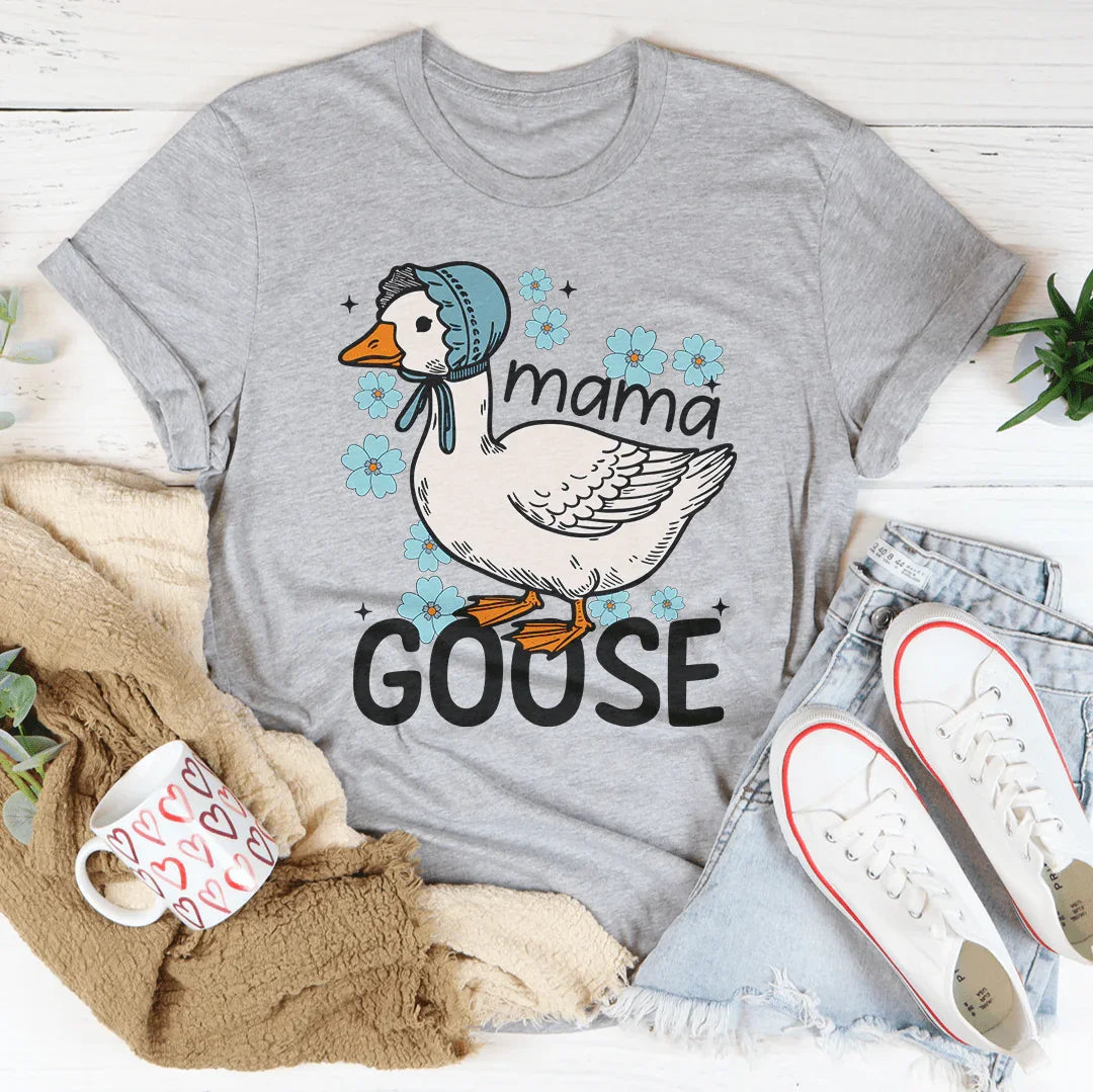 Camiseta de mamá ganso