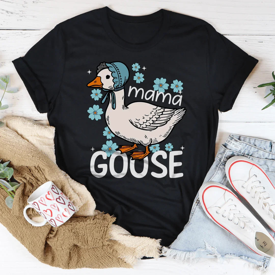 Camiseta de mamá ganso