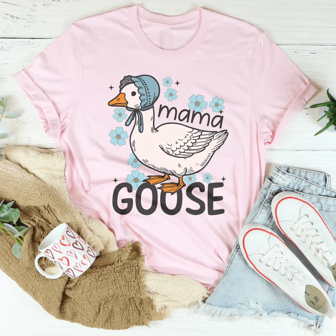 Camiseta de mamá ganso