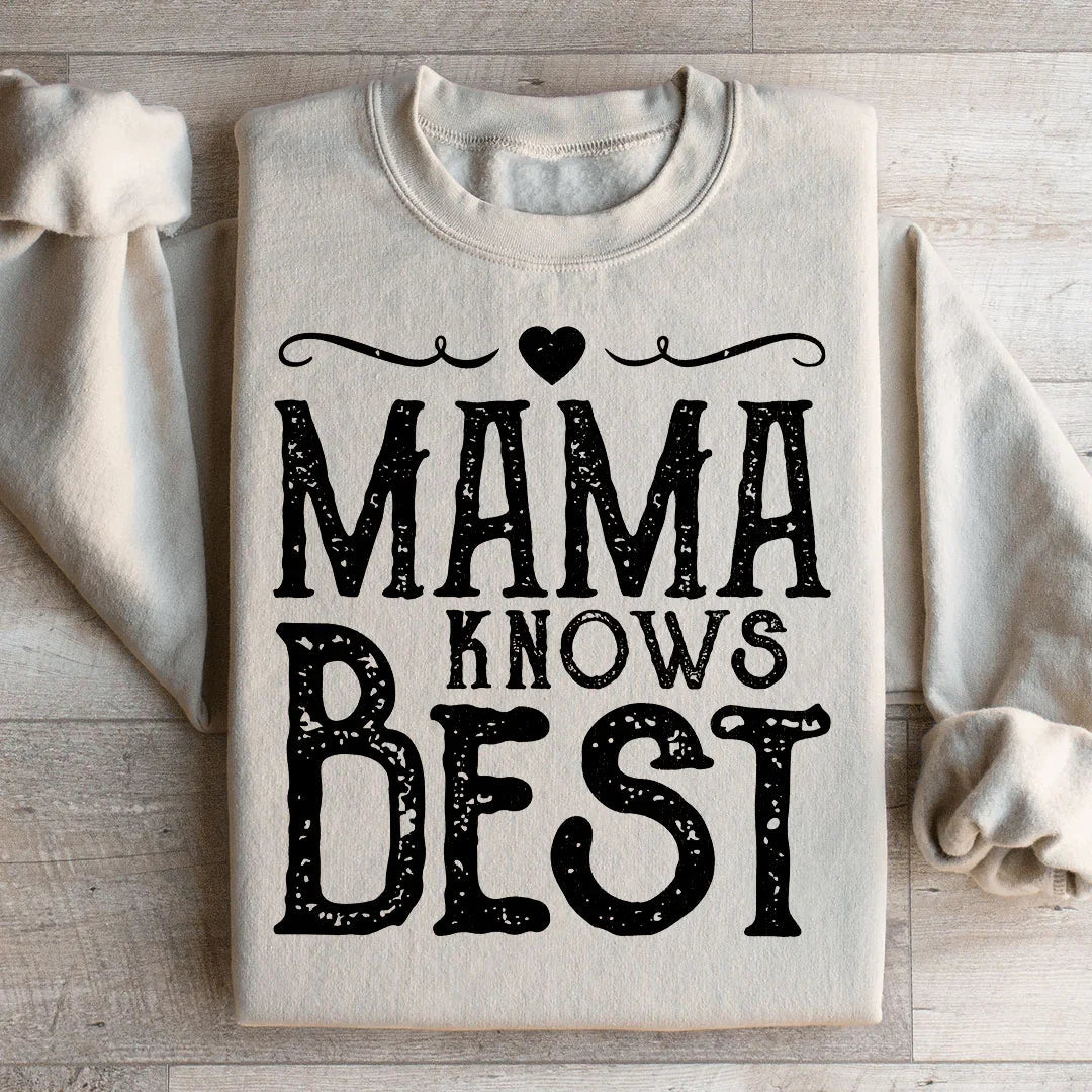 Sudadera Mamá Sabe Mejor