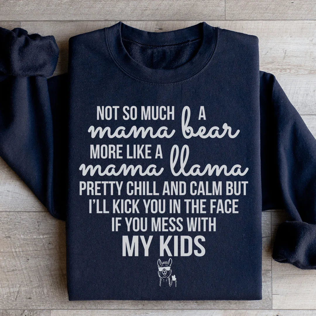 Sudadera de mamá llama