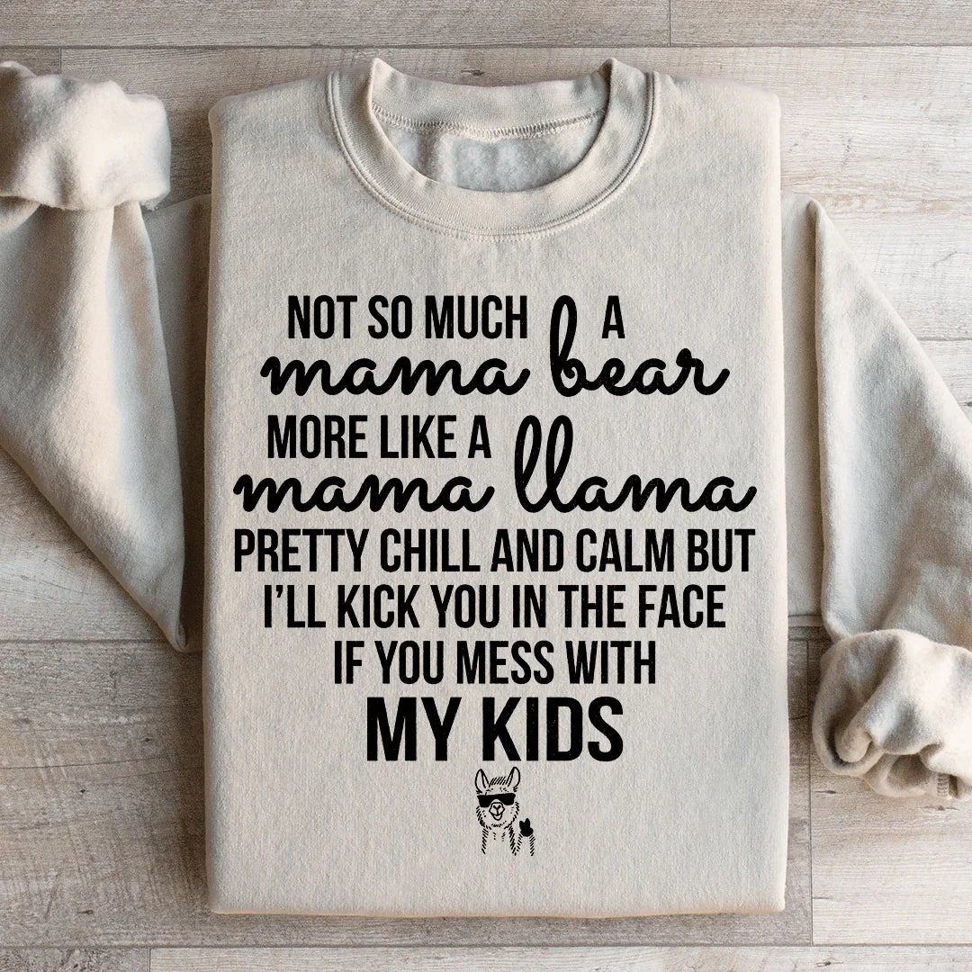 Sudadera de mamá llama