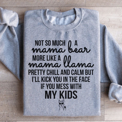Sudadera de mamá llama