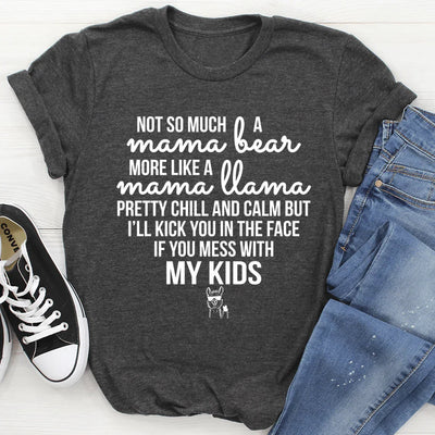 Mama Llama Tee - Fun and Comfortable T-Shirt for Moms - Korvel