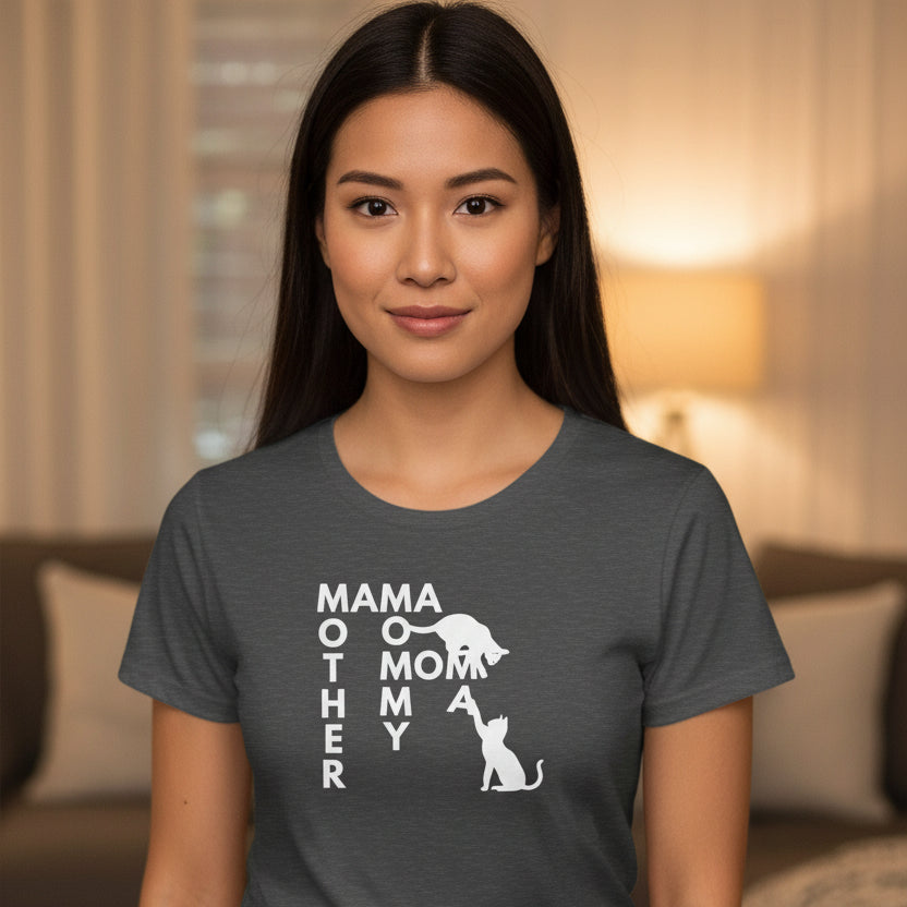 Camiseta Softstyle para Mujeres Mama Names