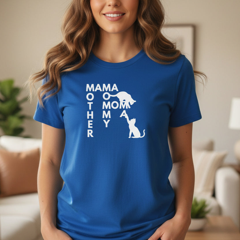 Camiseta Softstyle para Mujeres Mama Names
