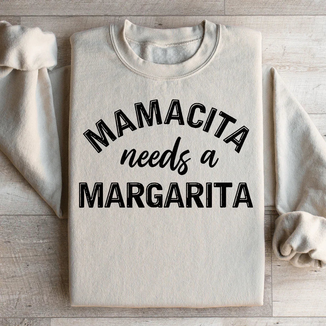 Sudadera Mamacita Necesita Una Margarita