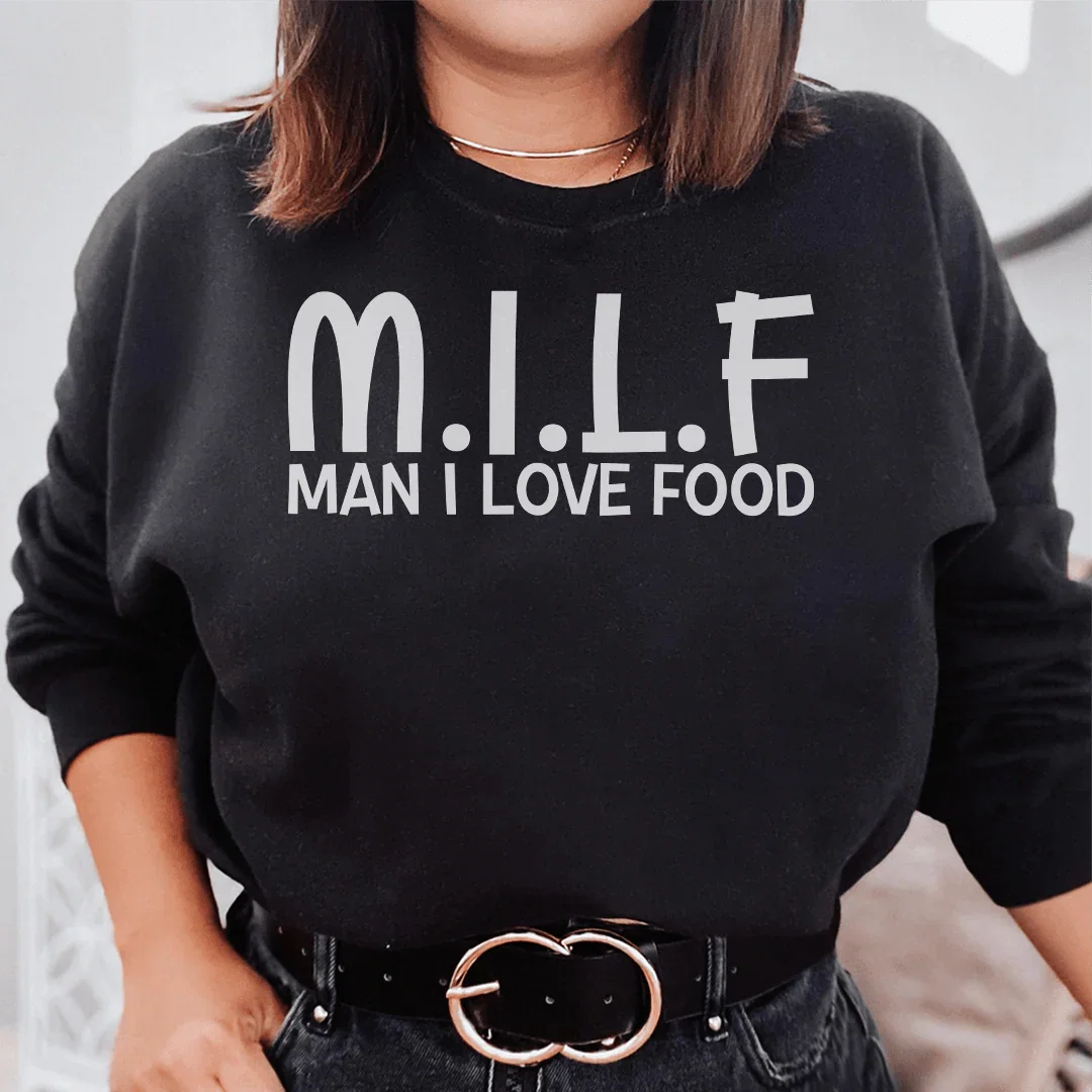 Homme J'aime la Nourriture Sweatshirt