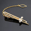 Elegant Airplane Shaped Tie Clip for Men