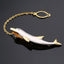 Elegant Airplane Shaped Tie Clip for Men