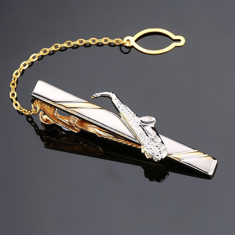 Elegant Airplane Shaped Tie Clip for Men