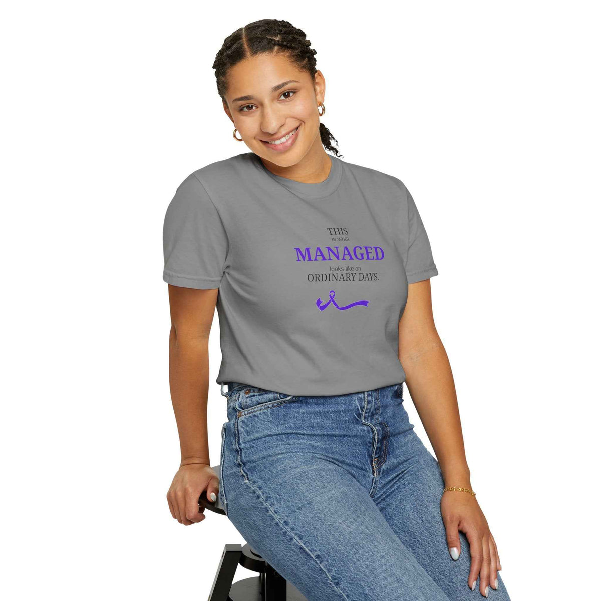 This Is What Managed Looks Like T-Shirt – Epilepsy Awareness Edition