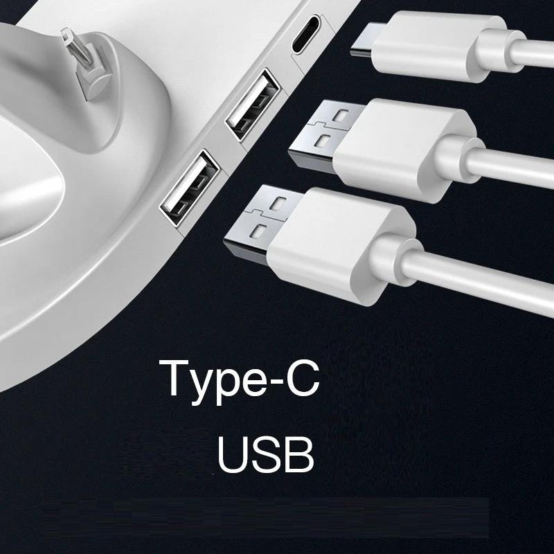 Chargeur sans fil 5V avec batterie lithium et interface USB