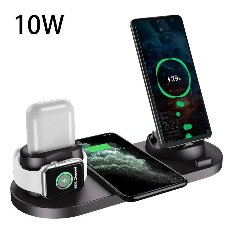Chargeur sans fil 5V avec batterie lithium et interface USB