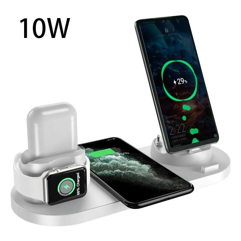 Chargeur sans fil 5V avec batterie lithium et interface USB
