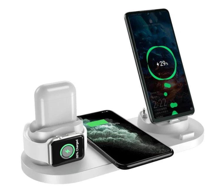 Chargeur sans fil 5V avec batterie lithium et interface USB