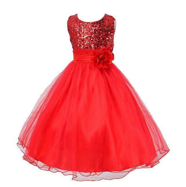 Vestido de Lentejuelas Elegante para Bebés en Ocasiones Especiales