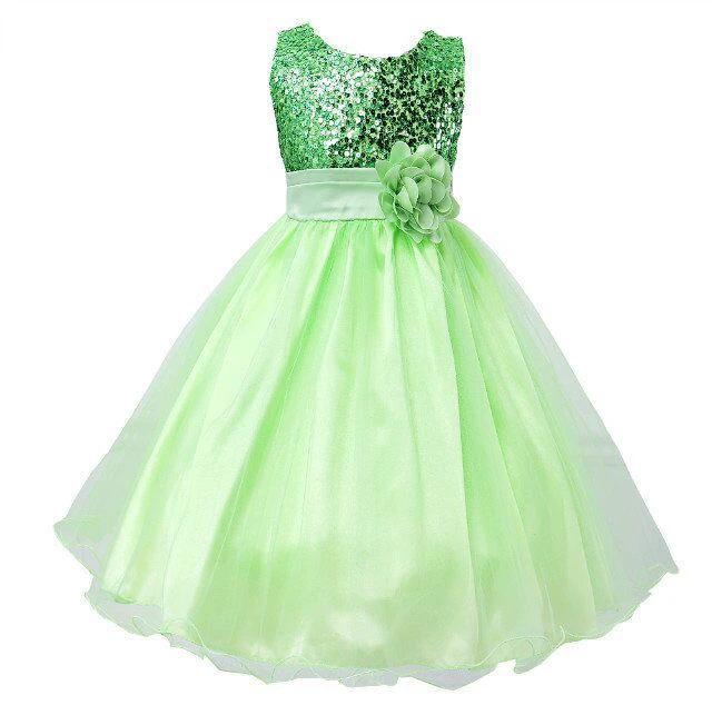 Vestido de Lentejuelas Elegante para Bebés en Ocasiones Especiales