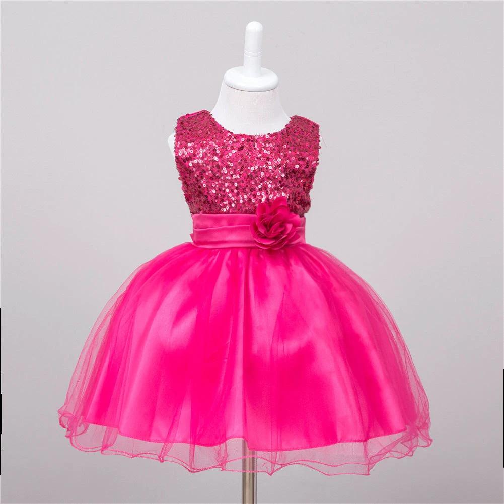 Vestido de Lentejuelas Elegante para Bebés en Ocasiones Especiales