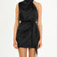 Elegant Halter Neck Dress for Evening Parties