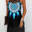 Vestido Halter de Estampado de Moda para Mujeres - Estilo Casual de Verano
