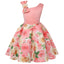 Vestidos de Princesa para Niñas - Estilos de Impresión Digital Encantadores