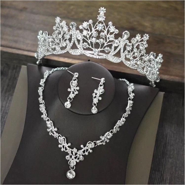 Conjunto de Collar de Novia Elegante para Bodas