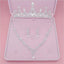 Conjunto de Collar de Novia Elegante para Bodas