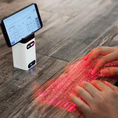 Clavier Laser Virtuel LEING FST - Projecteur Bluetooth Sans Fil