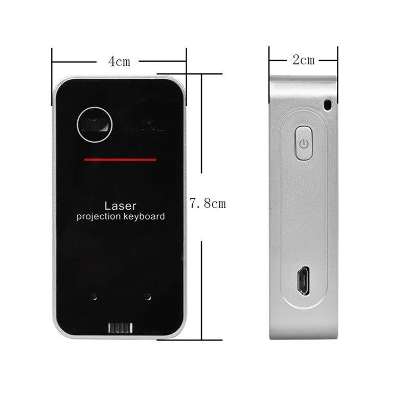 Clavier Laser Virtuel LEING FST - Projecteur Bluetooth Sans Fil