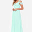 Vestido Plisado Elegante de Estilo Griego de Largo hasta el Suelo