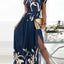 Vestido Plisado Elegante de Estilo Griego de Largo hasta el Suelo