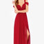 Vestido Plisado Elegante de Estilo Griego de Largo hasta el Suelo