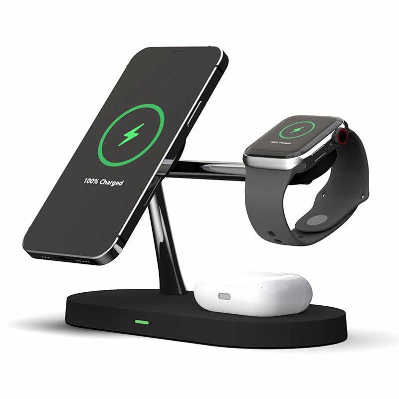 Chargeur sans fil magnétique multifonctionnel cinq en un