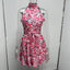 Robe à dos nu à imprimé floral - Élégance estivale