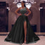 Robe de soirée élégante à épaule unique